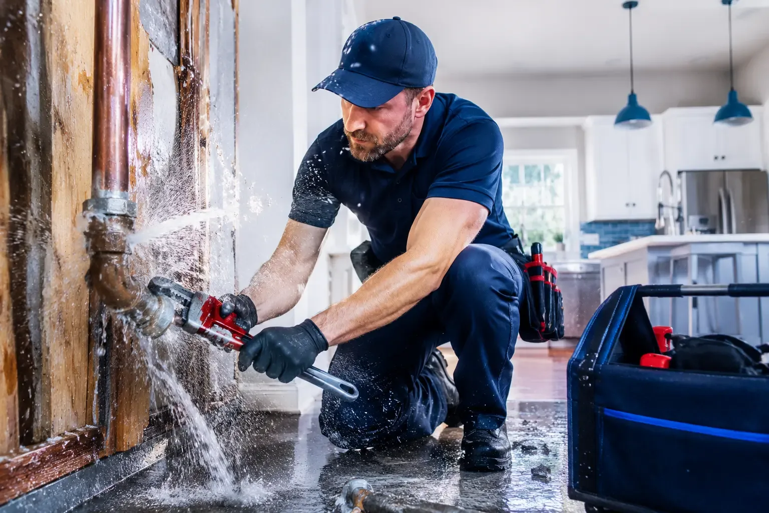 Local emergency pipe repair professionals in Engadine, MI